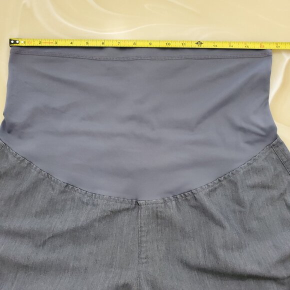 Figs Yola Maternity Technical Collection Scrub Pants in Heather Gray - Large - Picture 7 of 13